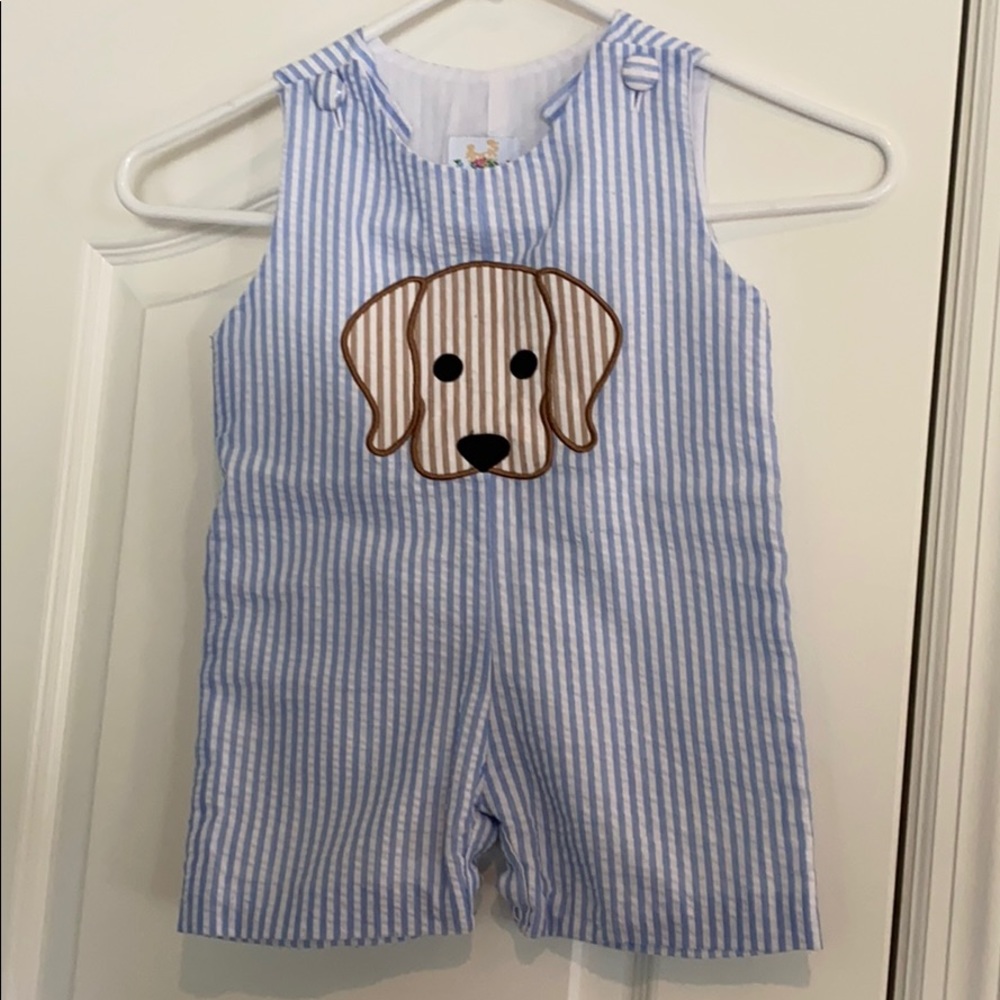 Boys seersucker outfit